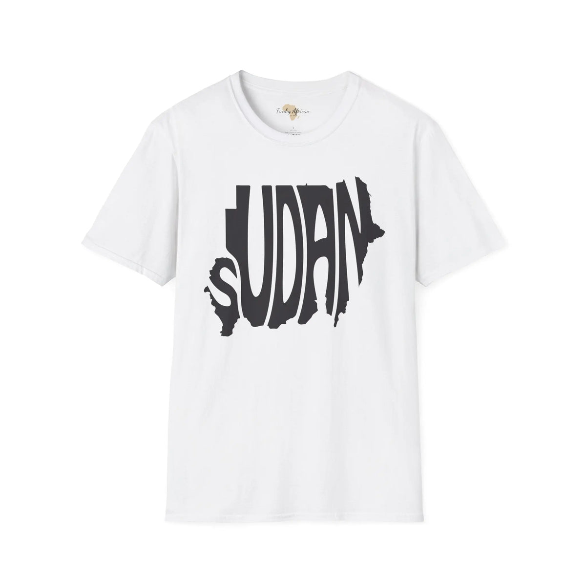 Sudan cut unisex softstyle tee Funky African