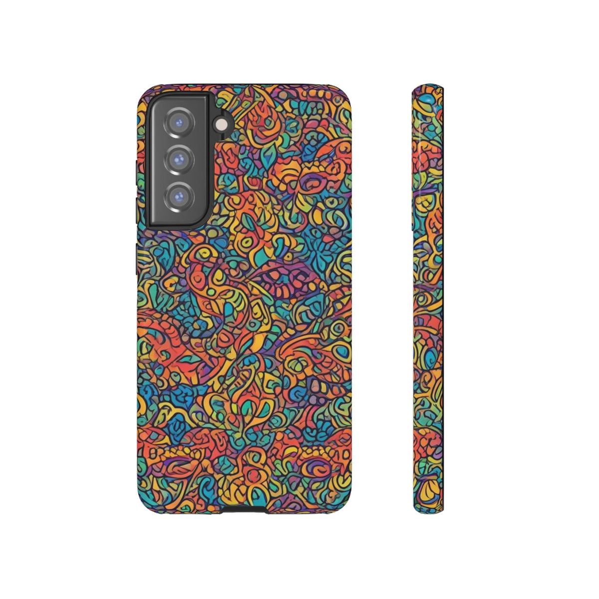 African Print Samsung Galaxy Tough Case Funky African