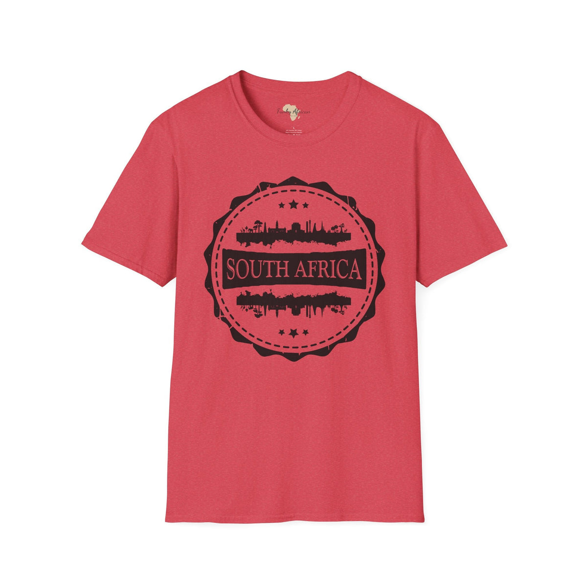 South Africa Stamp unisex tee Funky African