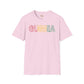 Guinea text unisex softstyle tee Funky African