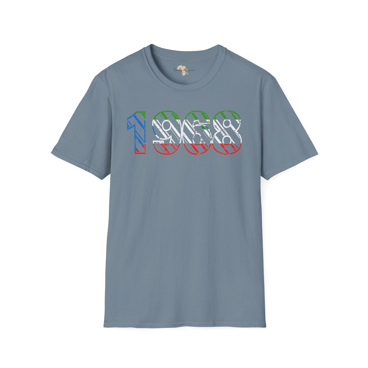 Equatorial Guinea year unisex softstyle tee Funky African