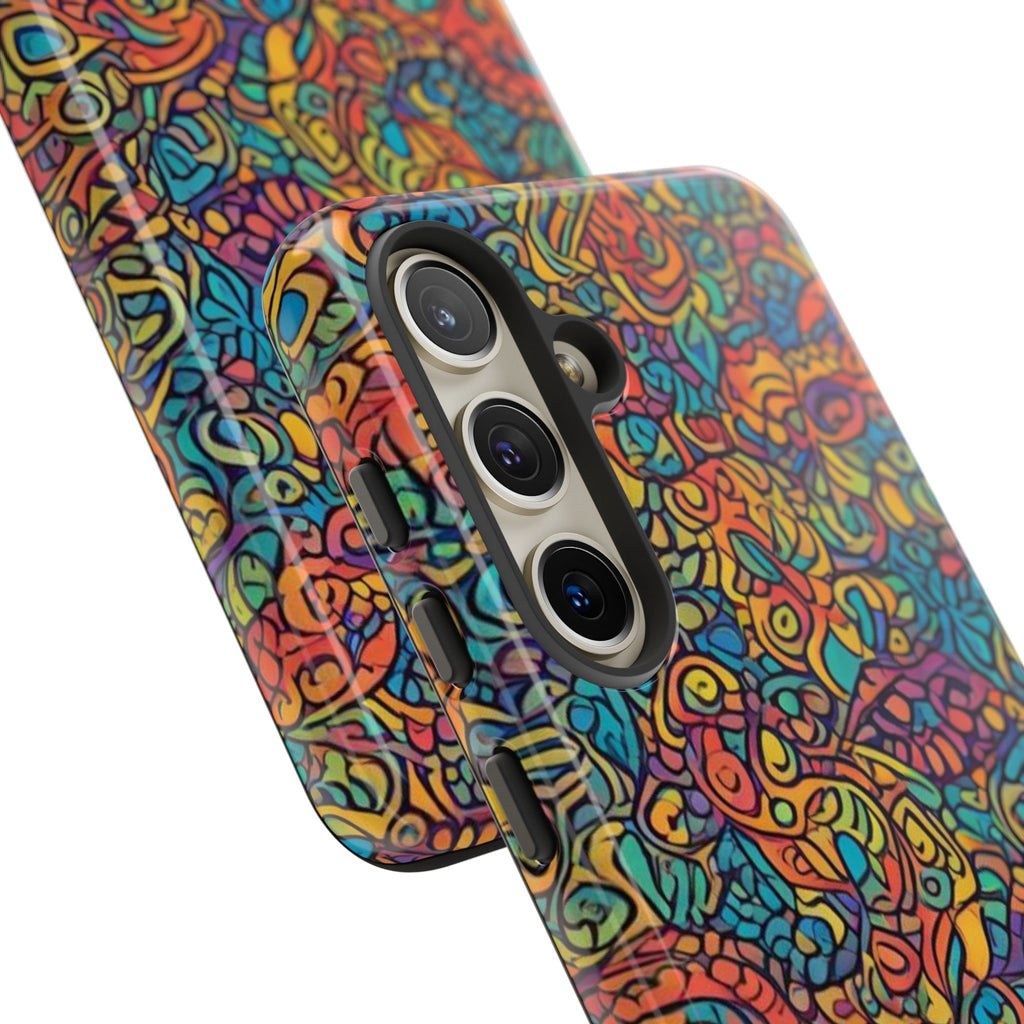 African Print Samsung Galaxy Tough Case Funky African