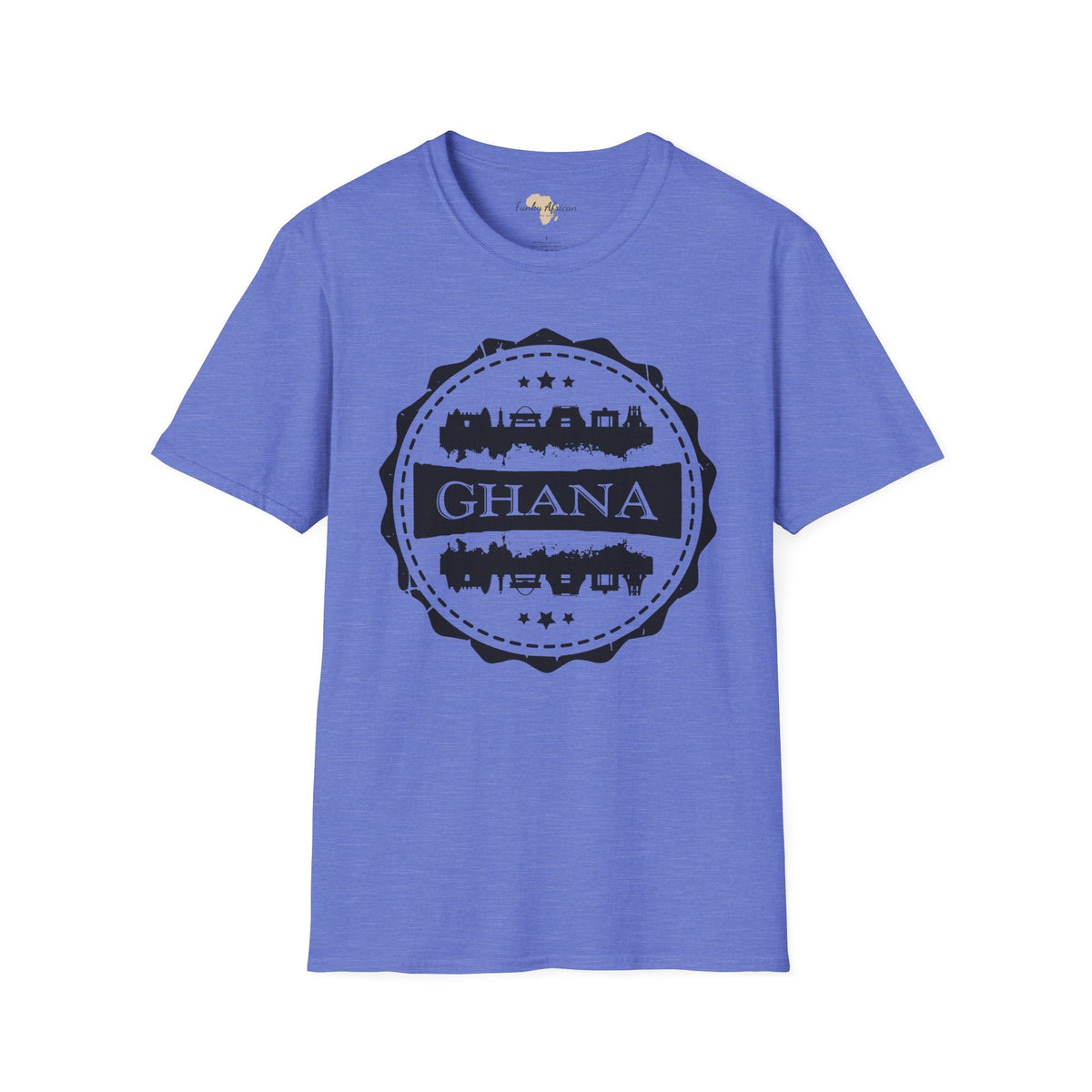 Ghana Stamp unisex tee Funky African