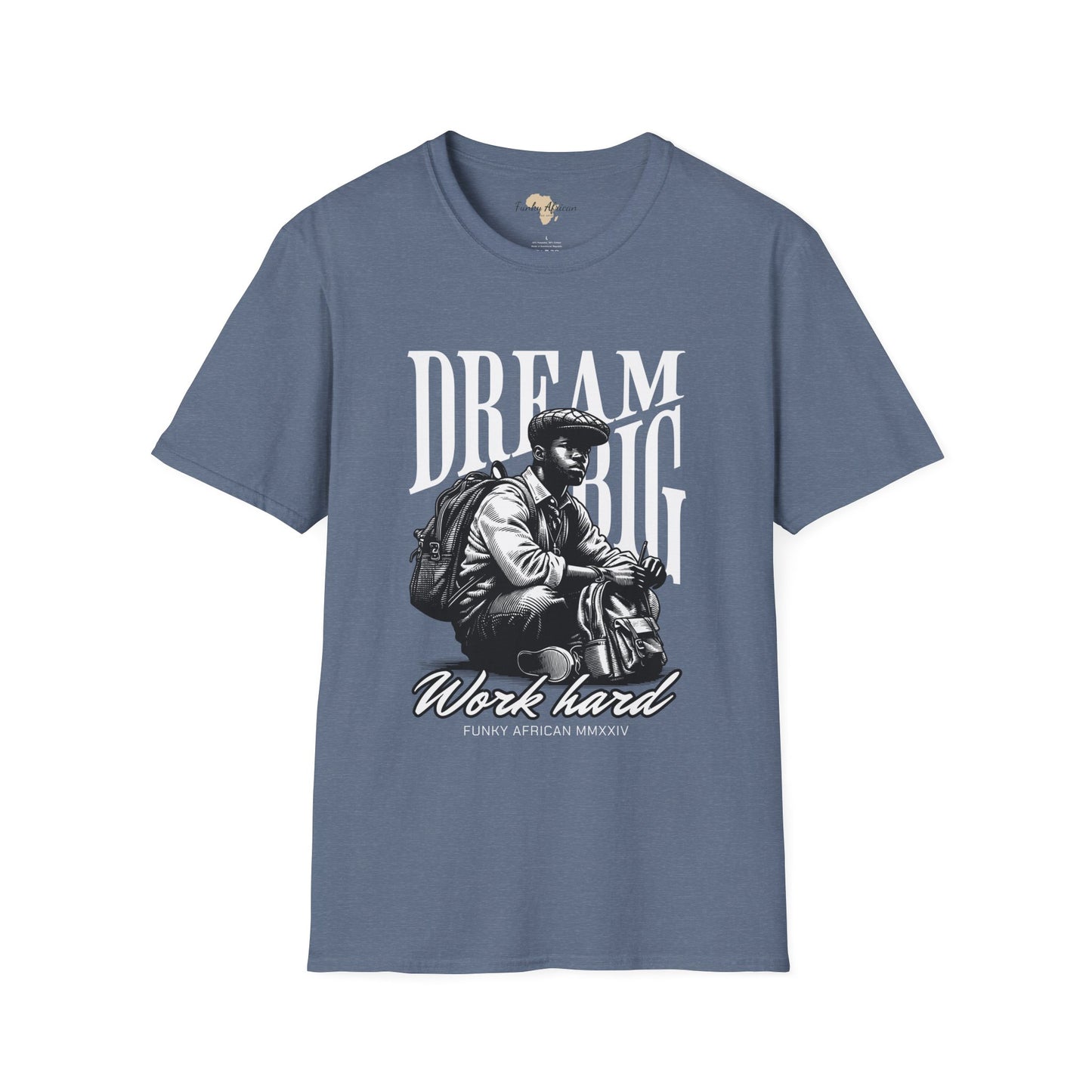 Dream big unisex softstyle tee