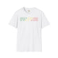 Republic of the Congo text unisex softstyle tee