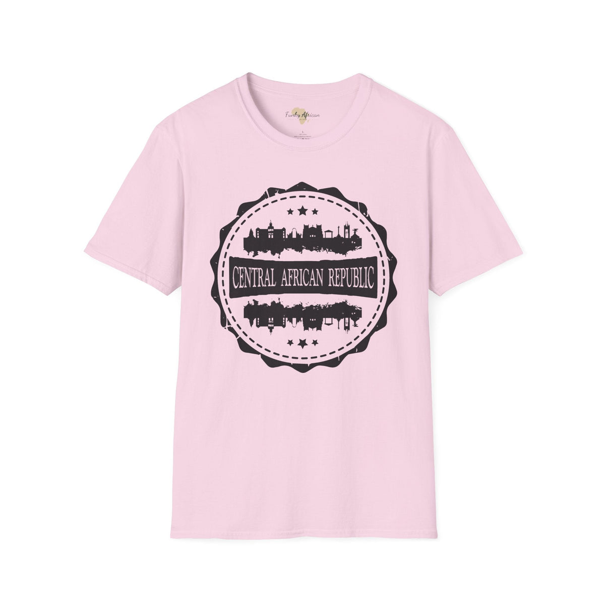 Central African Republic Stamp unisex tee Funky African