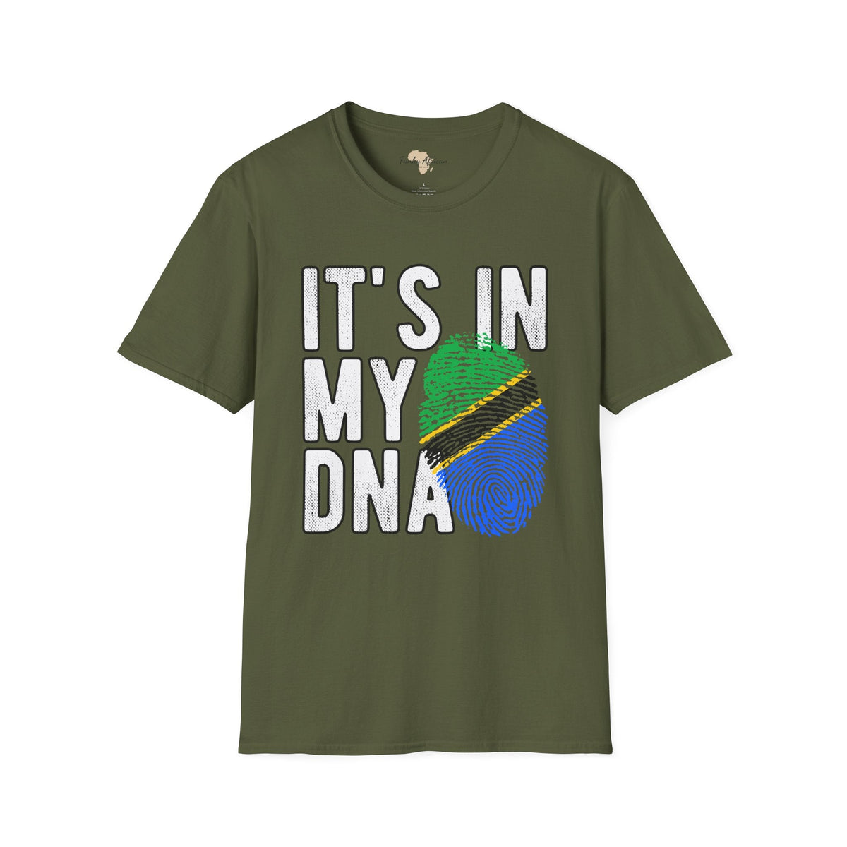 it's in my DNA unisex tee - Tanzania Funky African
