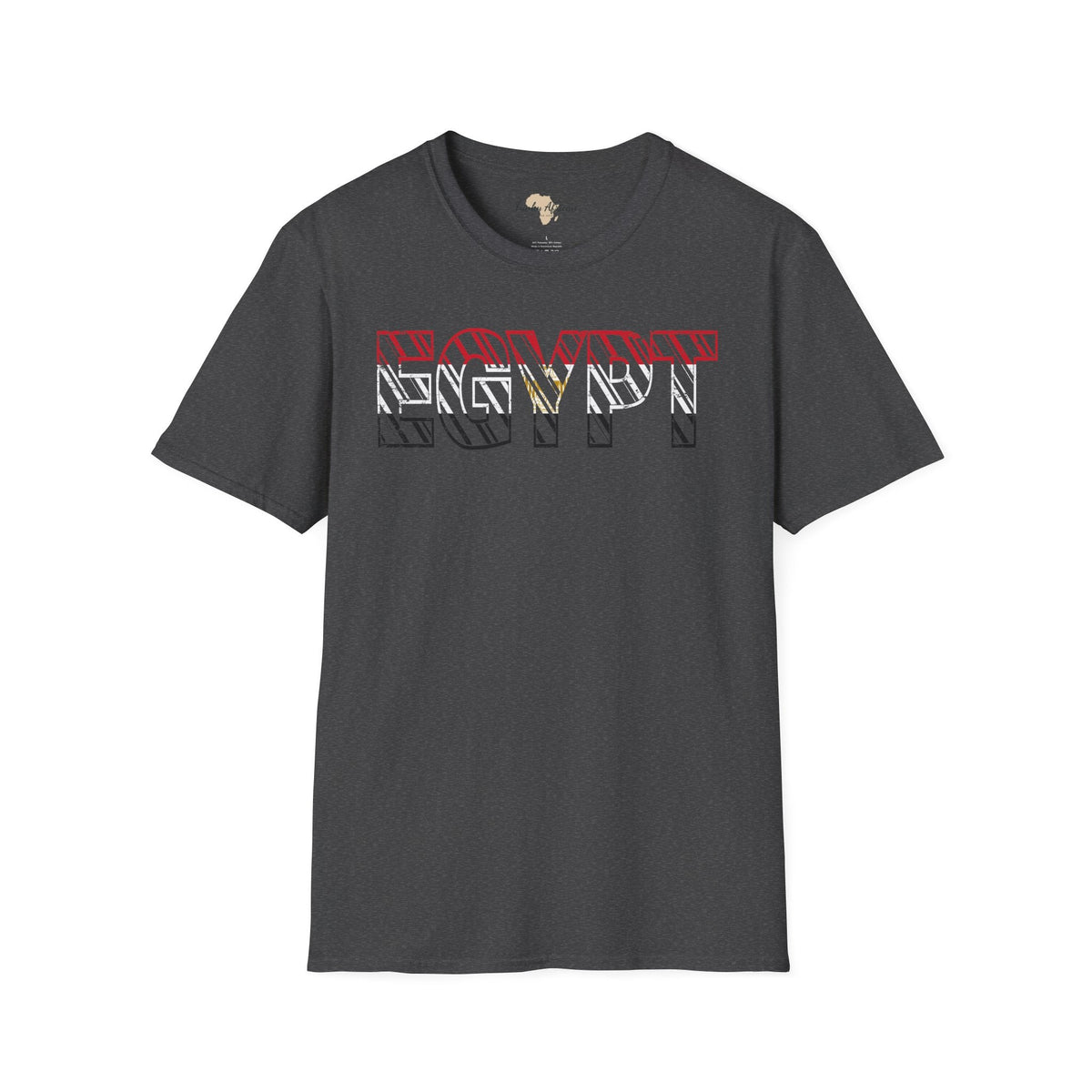 Egypt text unisex softstyle tee Funky African