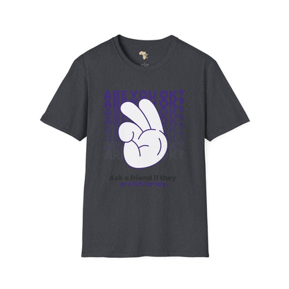 Are you ok unisex softstyle tee