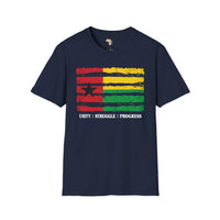 Guinea-Bissau strip unisex softstyle tee