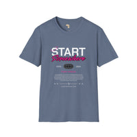 Just start unisex softstyle tee