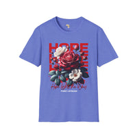 Hope lights the way unisex tee