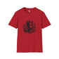 African King graffiti unisex softstyle tee