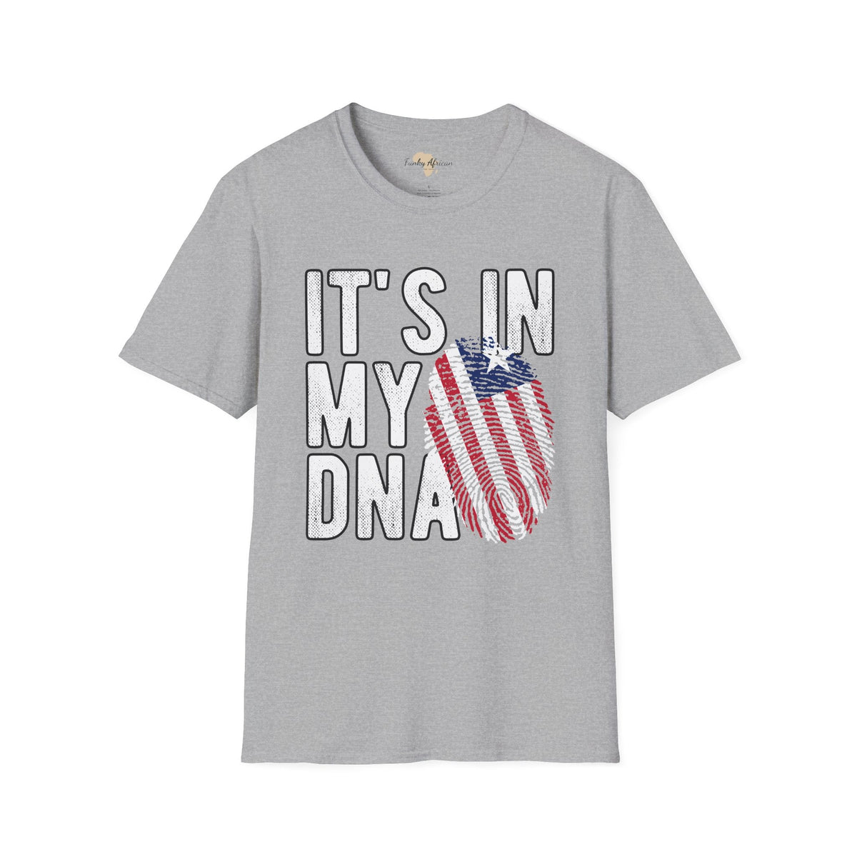 it's in my DNA unisex tee - Liberia Funky African