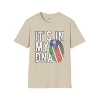 it's in my DNA unisex tee - South Sudan
