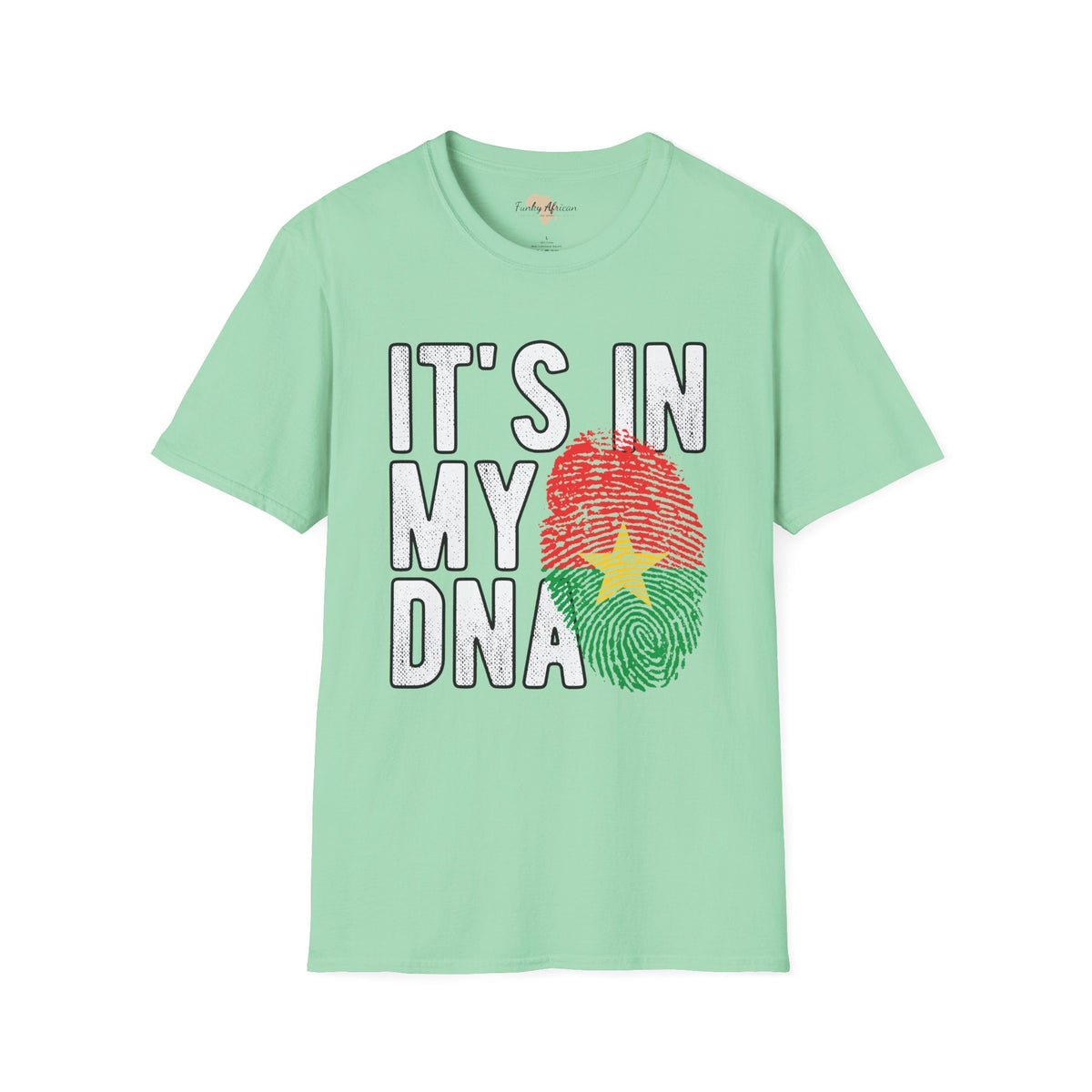 it's in my DNA unisex tee - Burkina Faso Funky African