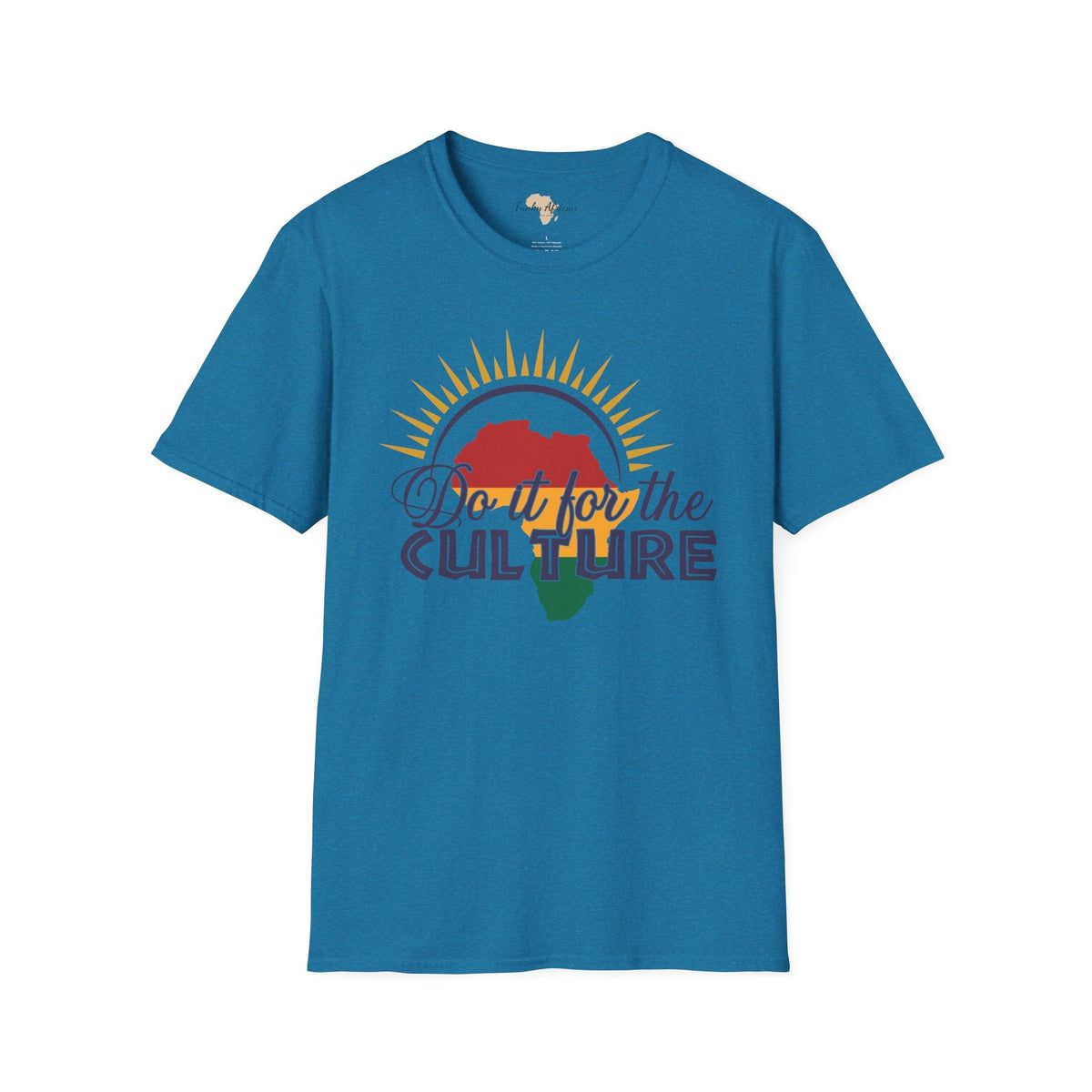 For the culture unisex softstyle tee Funky African
