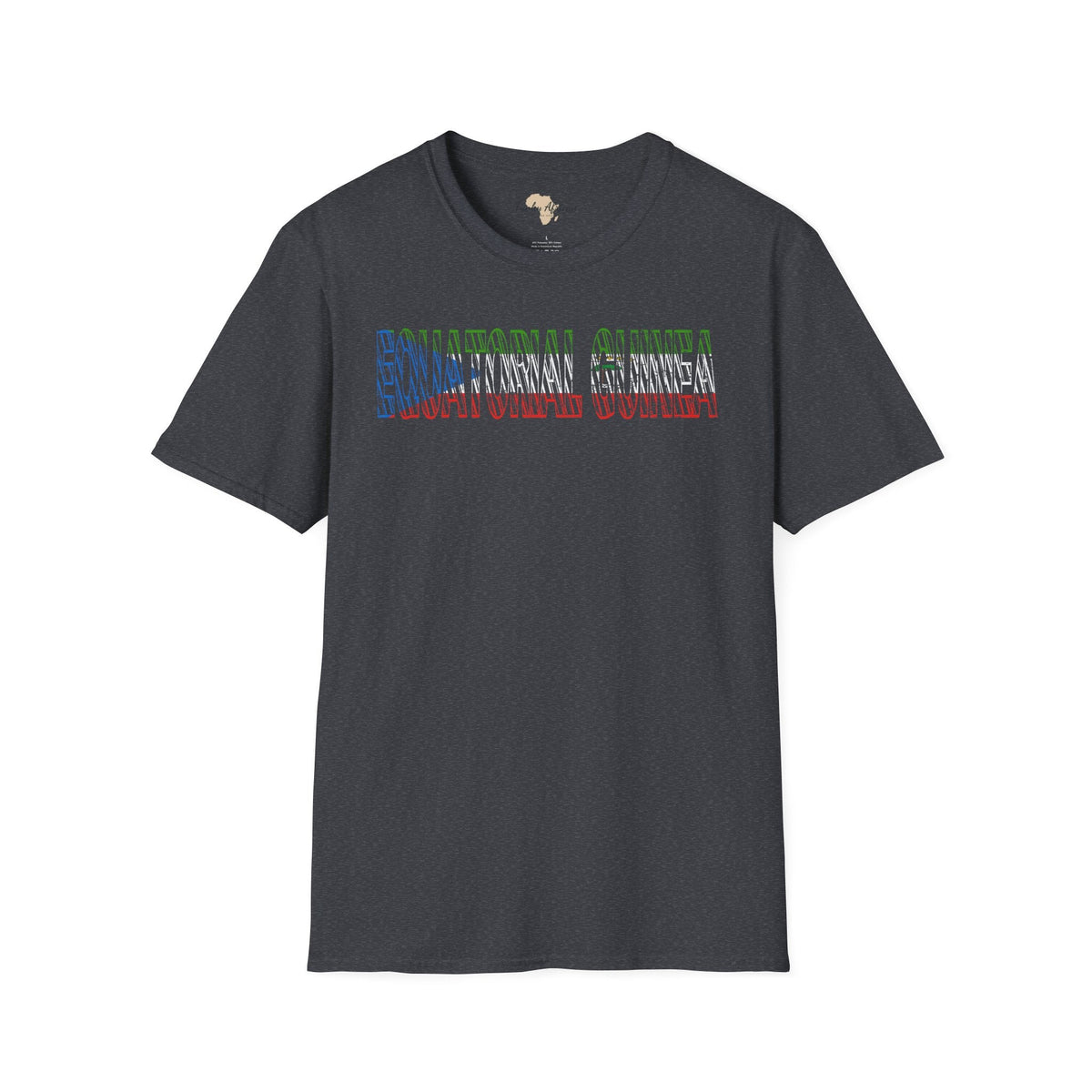 Equatorial Guinea text unisex softstyle tee Funky African