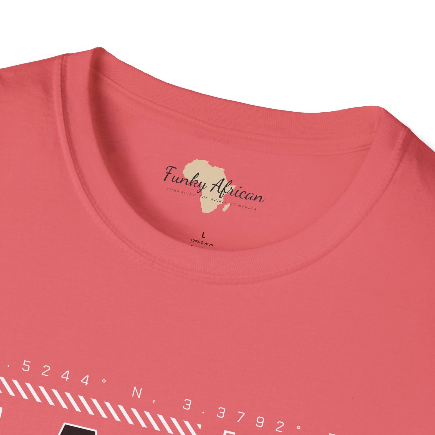 Lagos nigeria unisex softstyle tee
