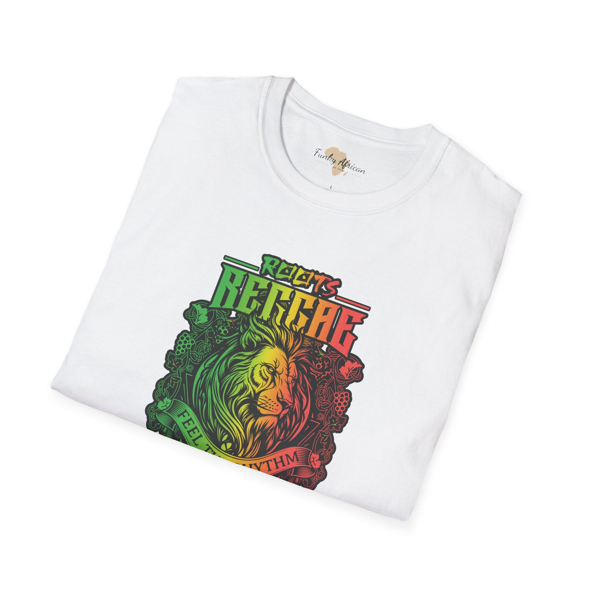 Roots reggae unisex softstyle tee Funky African