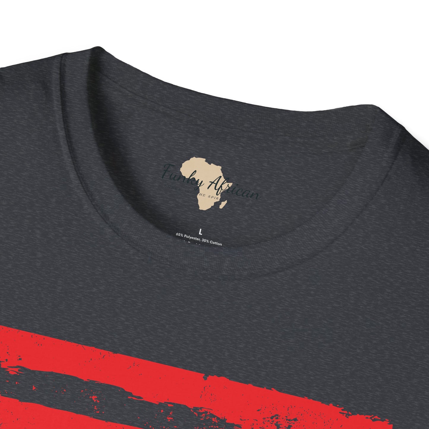 Burkina Faso strip unisex softstyle tee