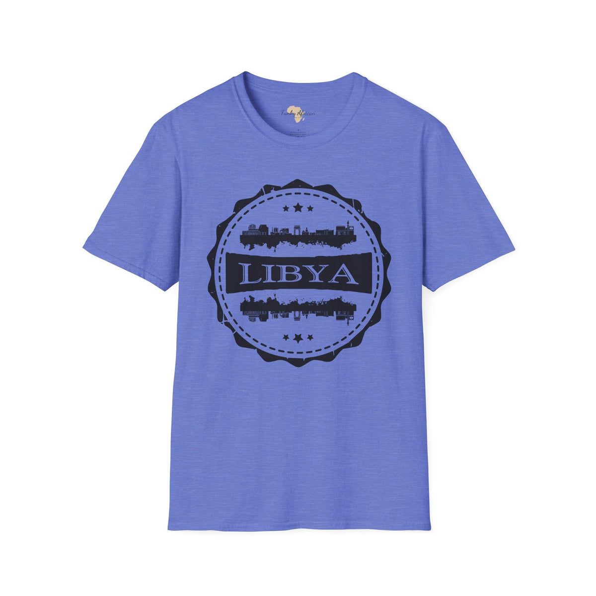Libya Stamp unisex tee Funky African