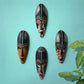 African resin wall decoration