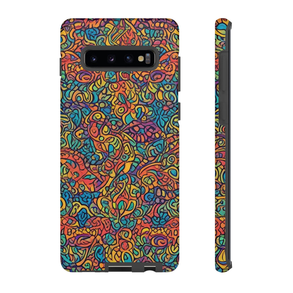 African Print Samsung Galaxy Tough Case Funky African