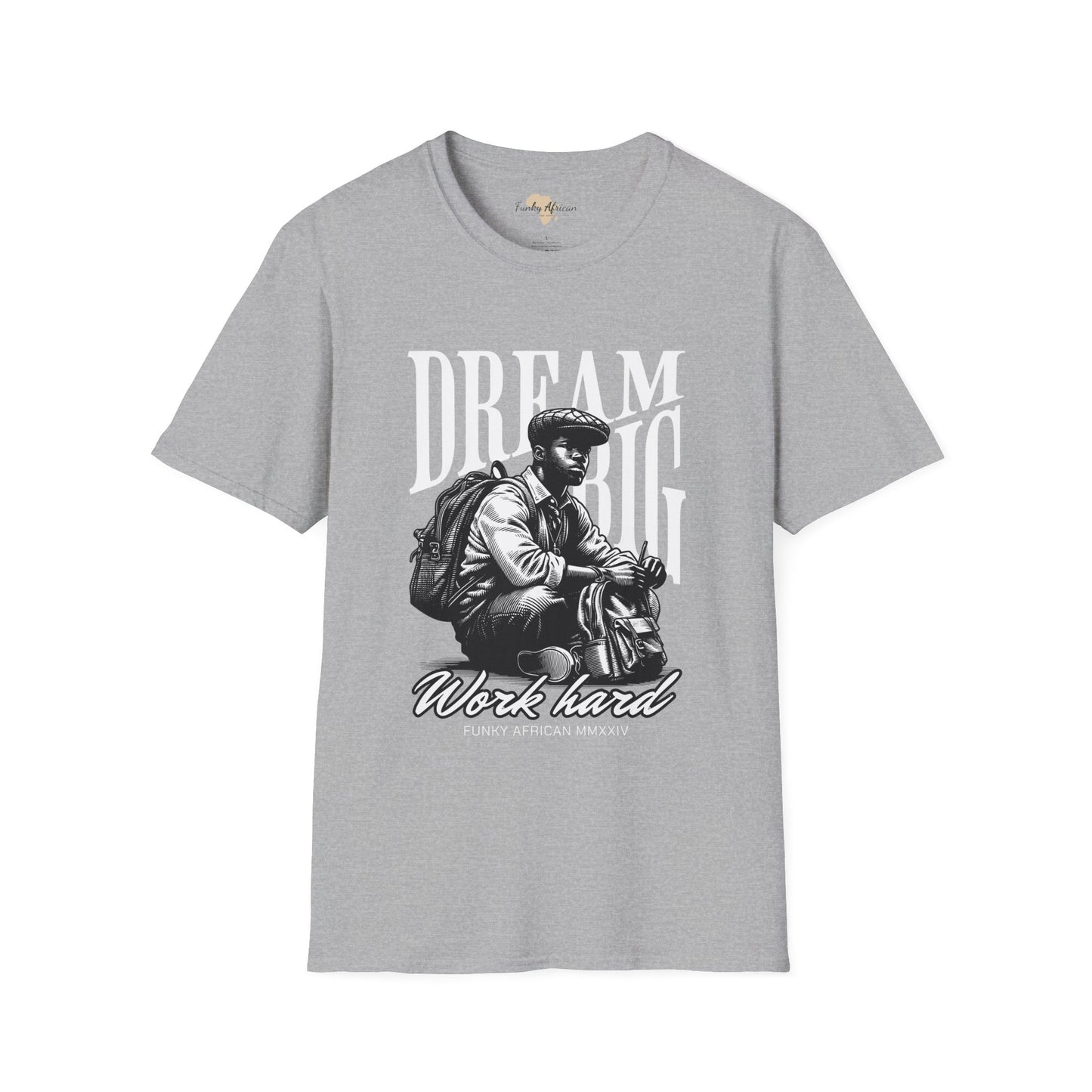 Dream big unisex softstyle tee