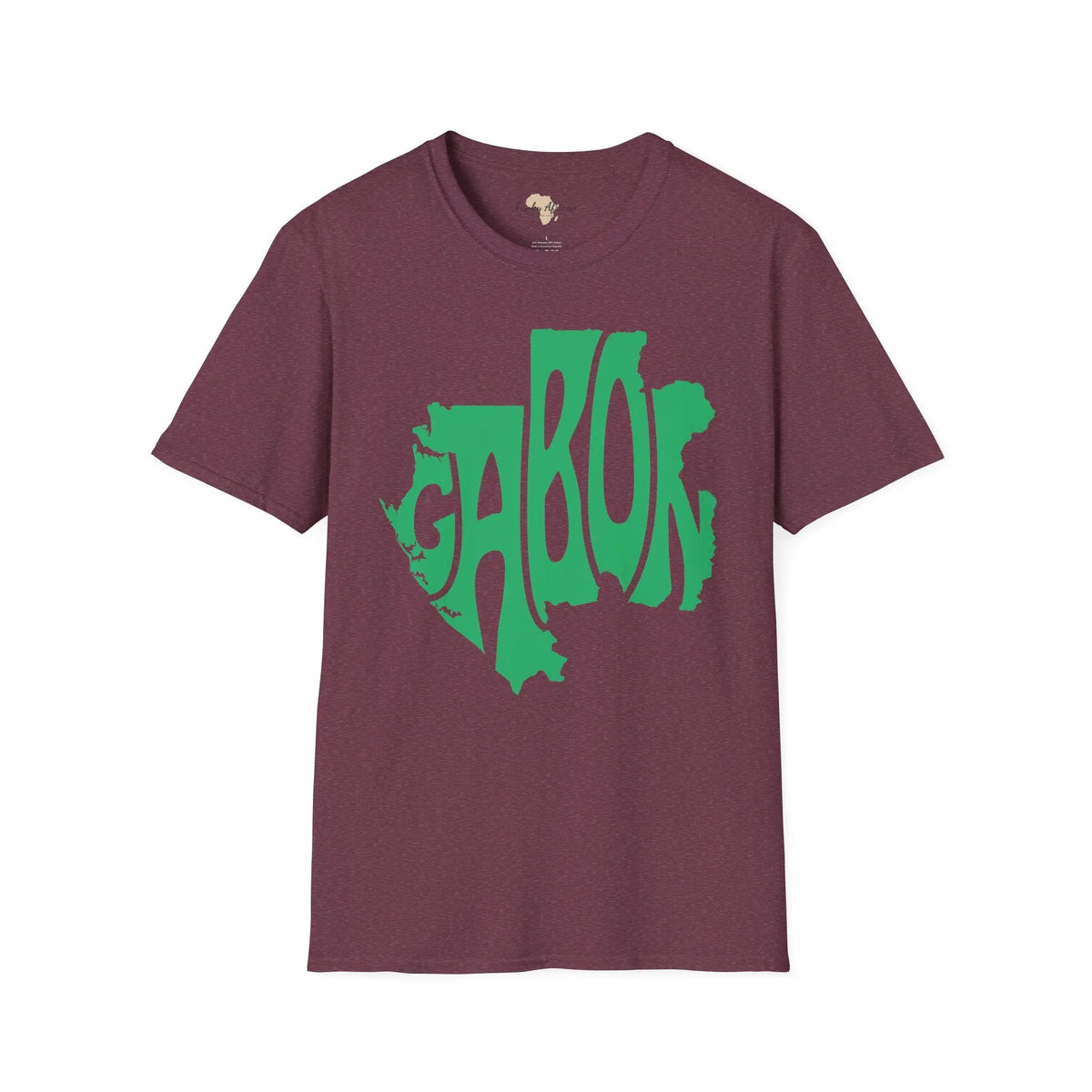 Gabon cut unisex softstyle tee Funky African
