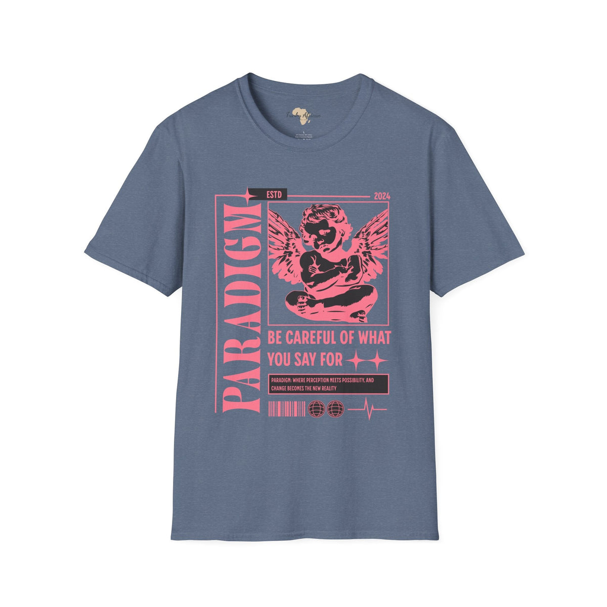 Paradigm unisex softstyle tee Funky African