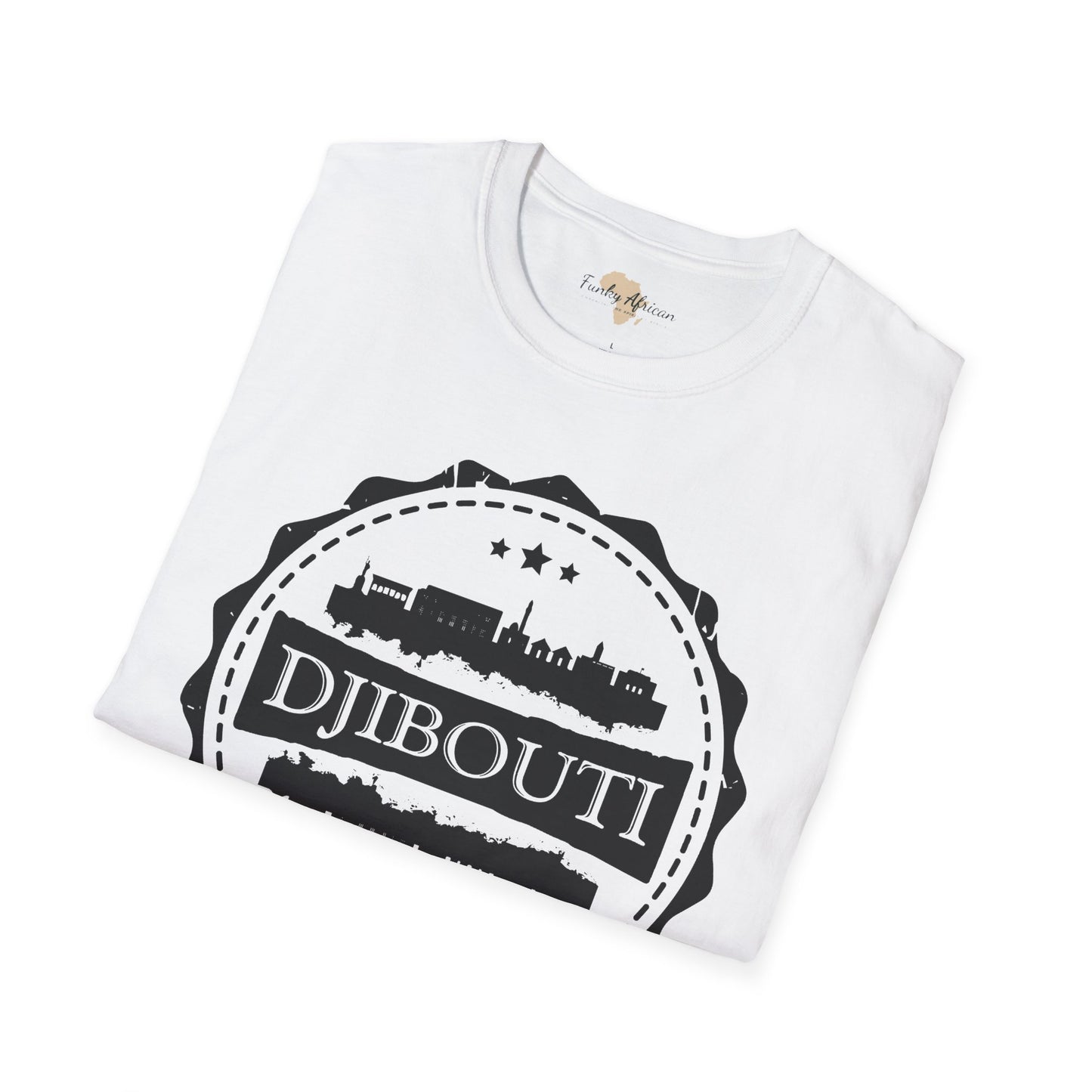 Djibouti Stamp unisex tee