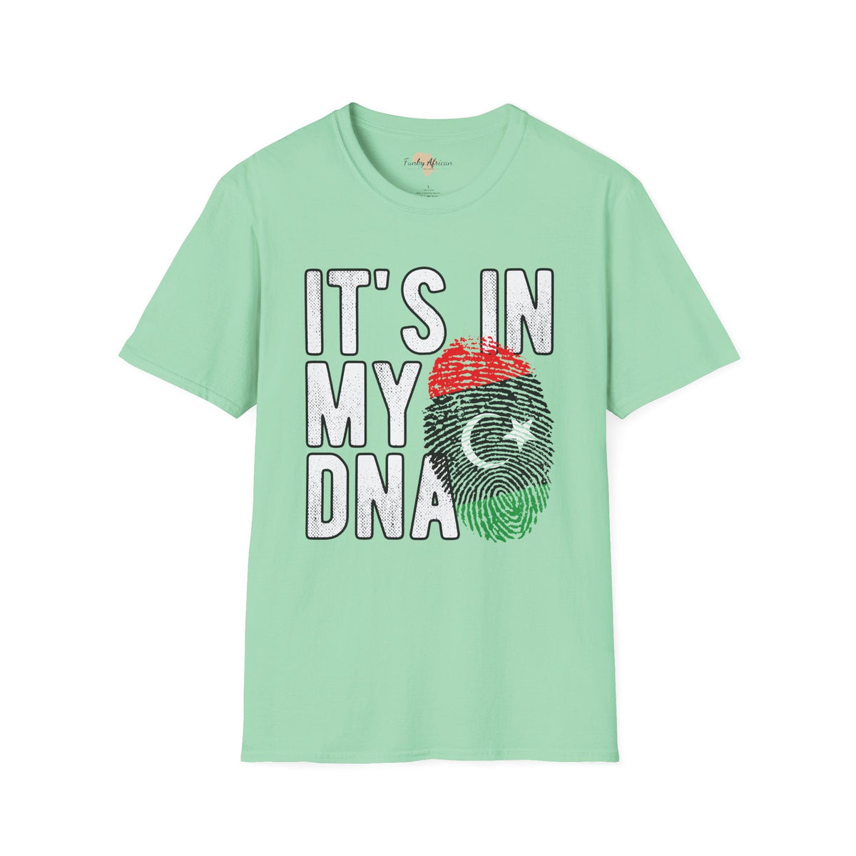 it's in my DNA unisex tee - Libya Funky African