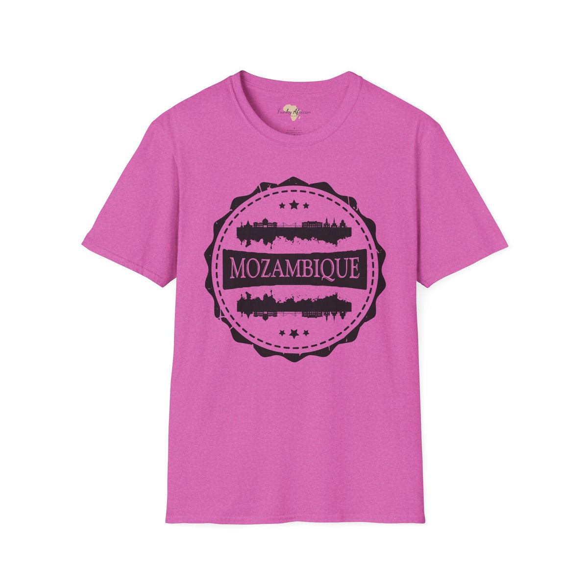Mozambique Stamp unisex tee Funky African