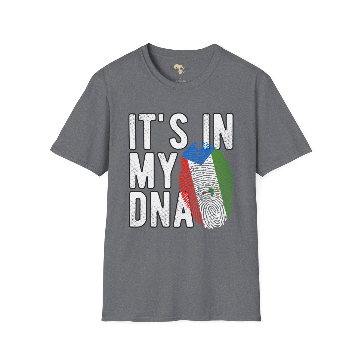 it's in my DNA unisex tee - Equatorial Guinea Funky African