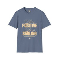 Stay positive unisex softstyle tee