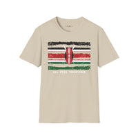 Kenya strip unisex softstyle tee