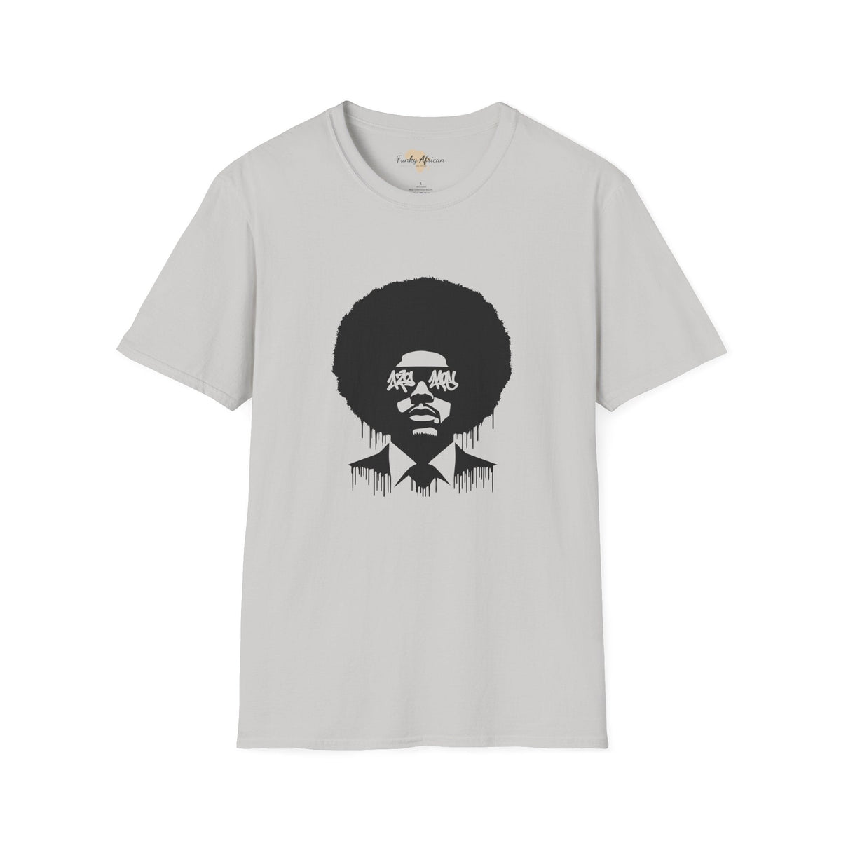 Afro graffiti unisex softstyle tee Funky African