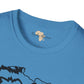 African map graffiti unisex softstyle tee