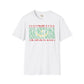 Mauritania text unisex softstyle tee