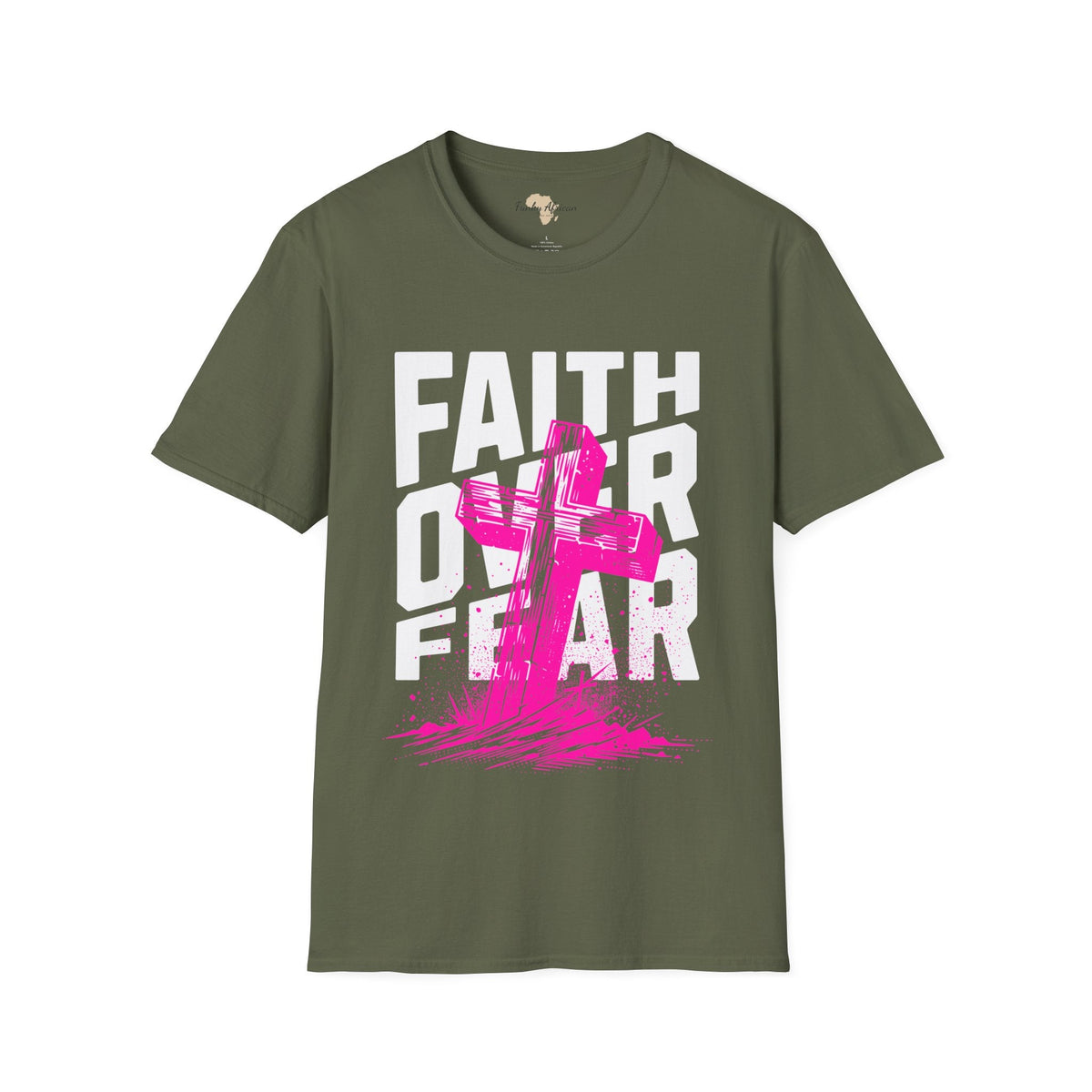 Faith over fear unisex tee Funky African