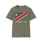 Namibia strip unisex softstyle tee