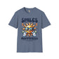 Smiles and happiness unisex softstyle tee