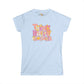 Think Happy Thoughts Women's Softstyle Tee