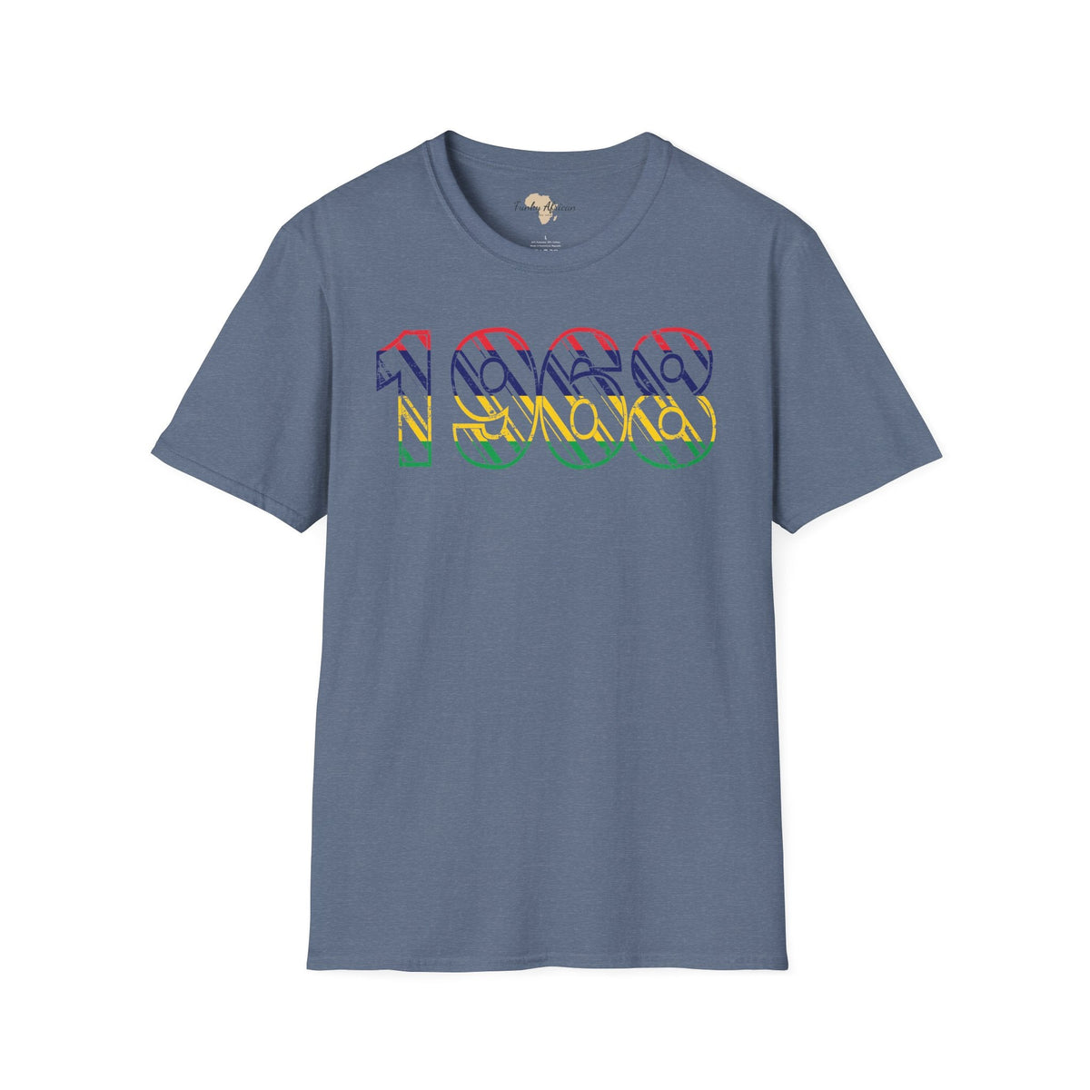 Mauritius year unisex softstyle tee Funky African