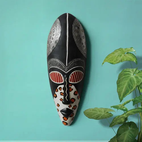 African resin wall decoration Funky African