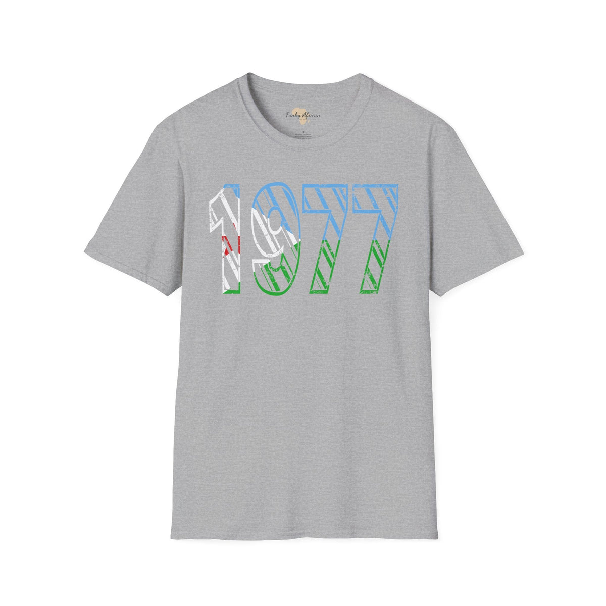 Djibouti year unisex softstyle tee Funky African