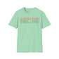 Burkina Faso text unisex softstyle tee