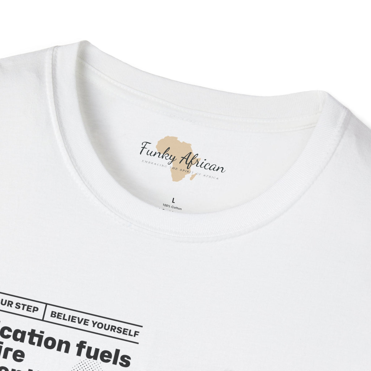 Lift up your life unisex tee Funky African