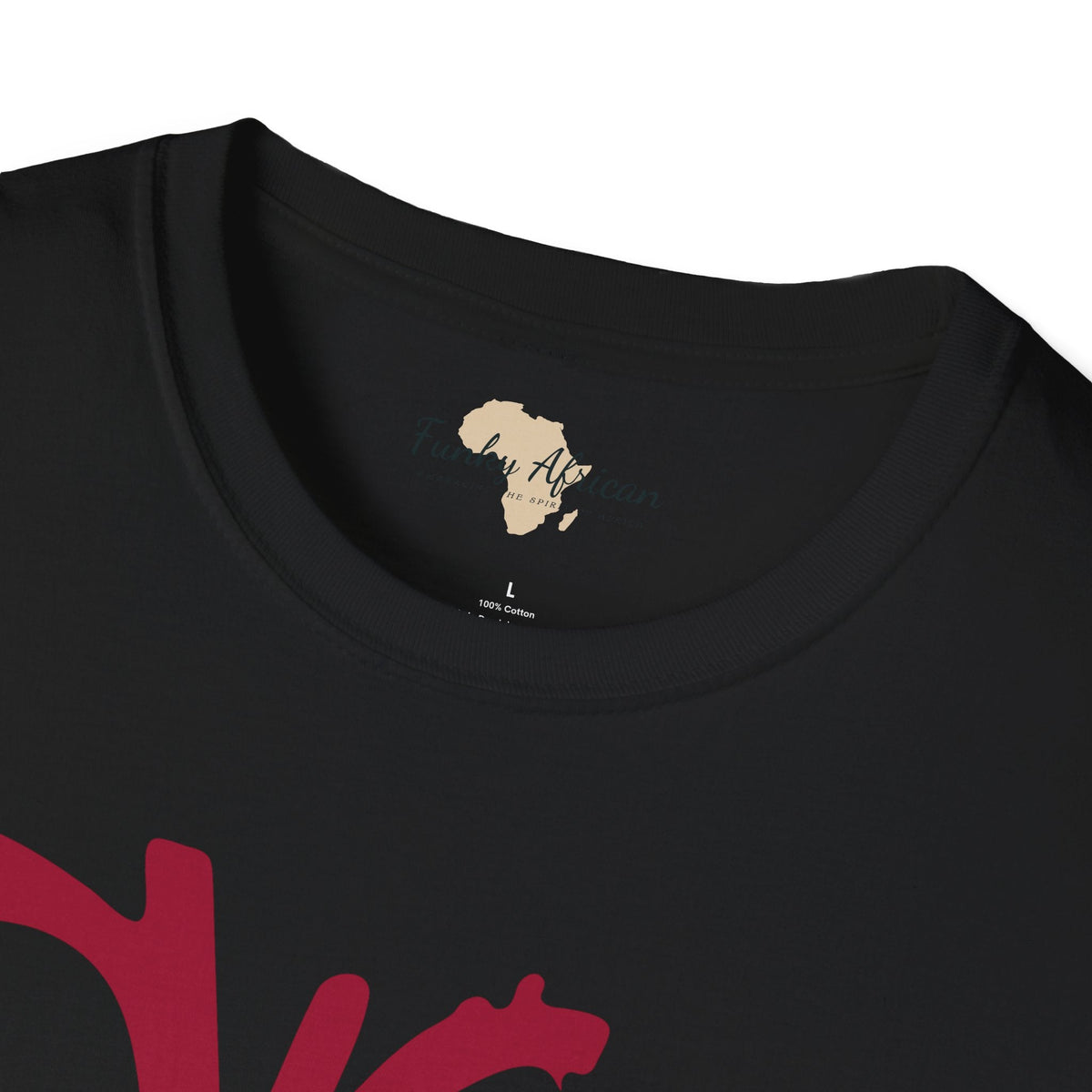 Strengthen your heart unisex softstyle tee Funky African